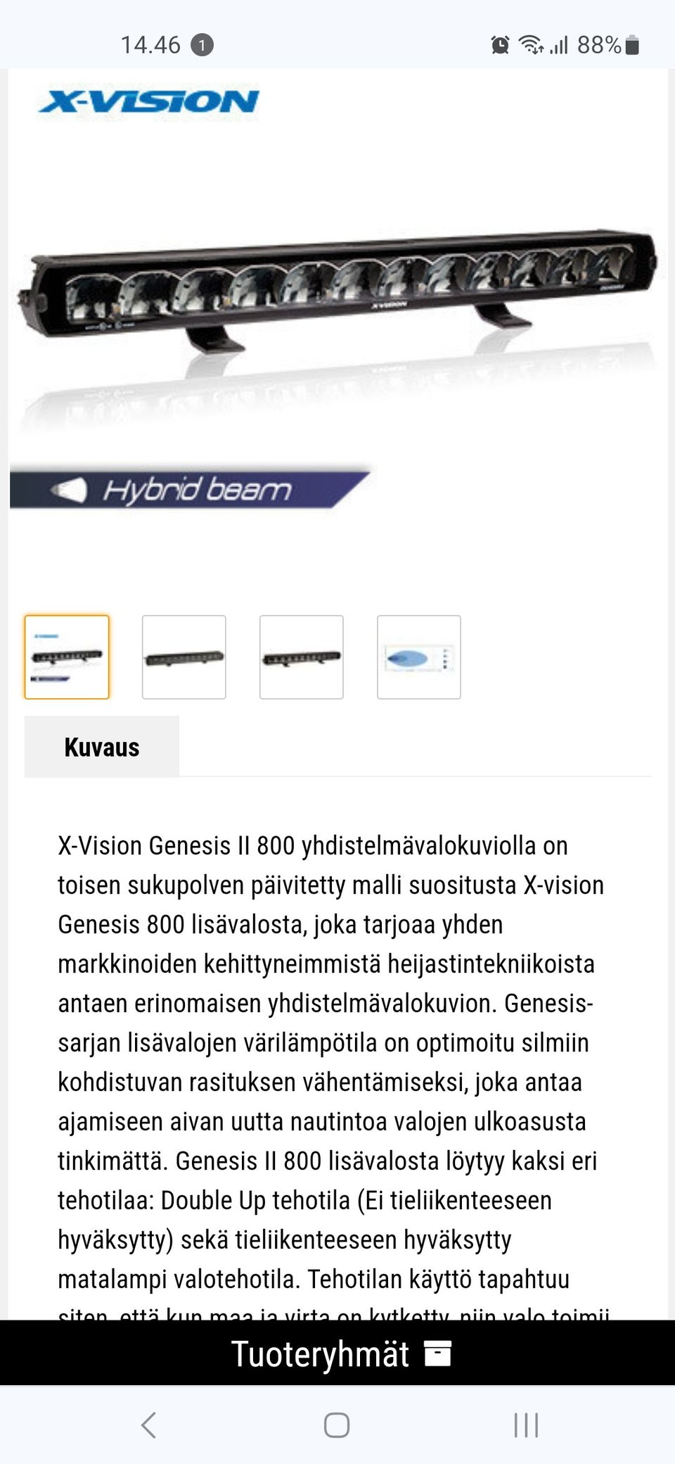 X-vision Genesis 800 Hybrid