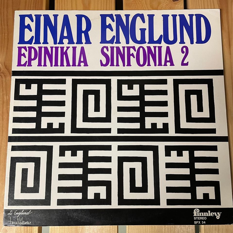 Einar Englund | LP | Epinikia Sinfonia 2