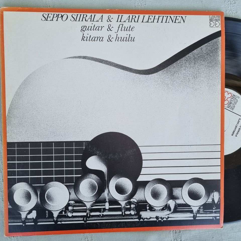 LP Seppo Siirala &  Ilari Lehtinen - guitar & flute/kitara & huilu.