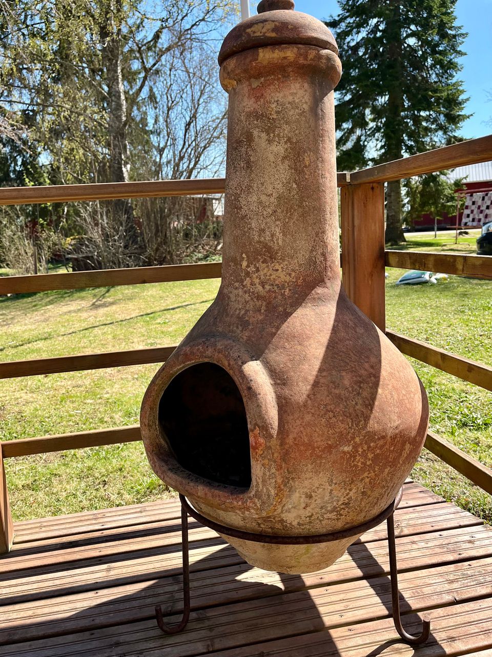 Chiminea, savupiipullinen tulisija