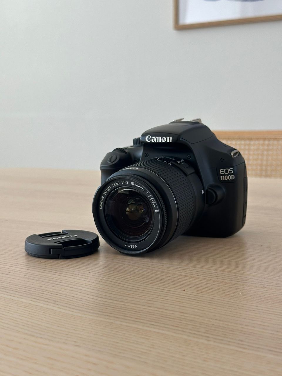 Canon 1100D & linssi