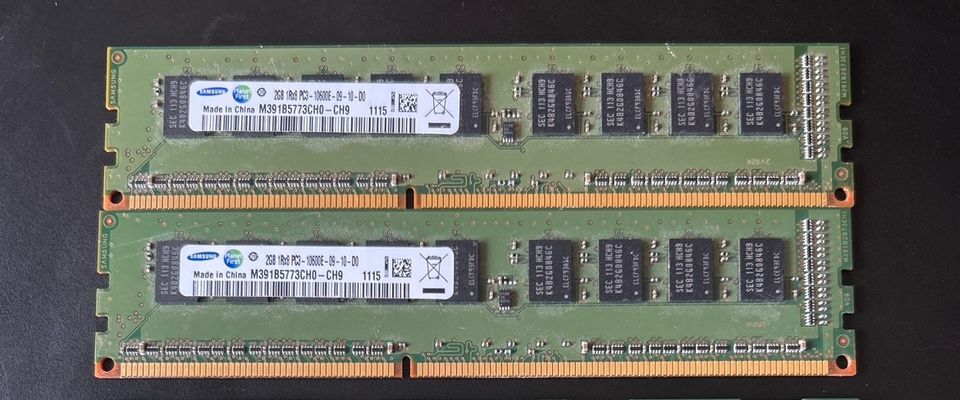 4 Gb (2GB x 2) DDR3 RAM