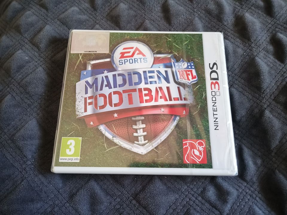 3DS peli - Madden NFL Football (uusi)