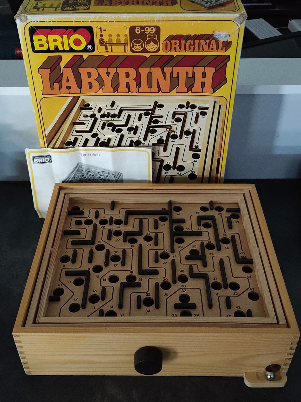 Brio labyrintti (aito 80-luvun Brio)