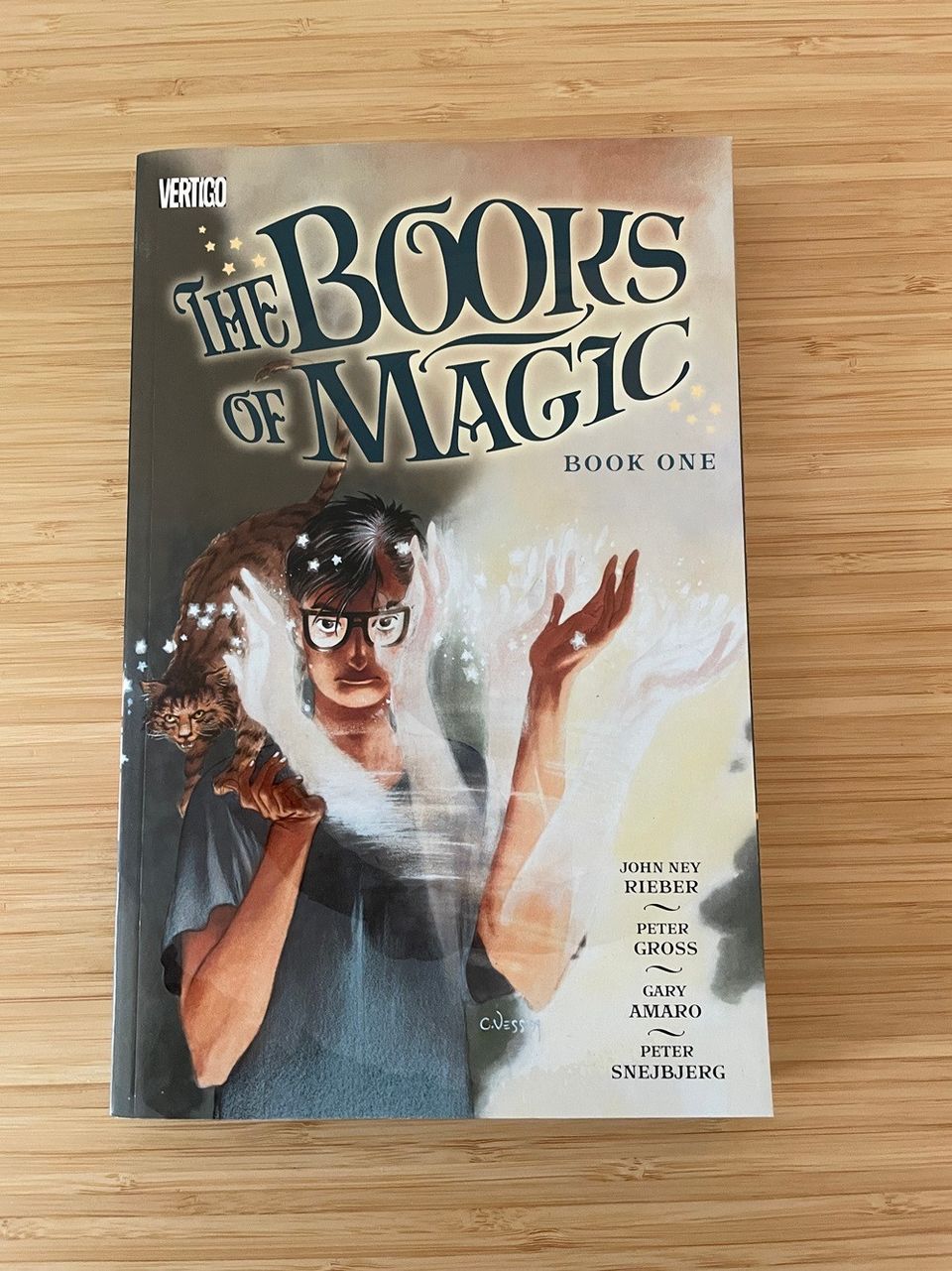 Books of Magic sarjakuva