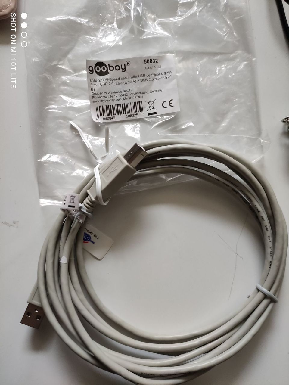 Usb cable 2.0 hi-speed cable