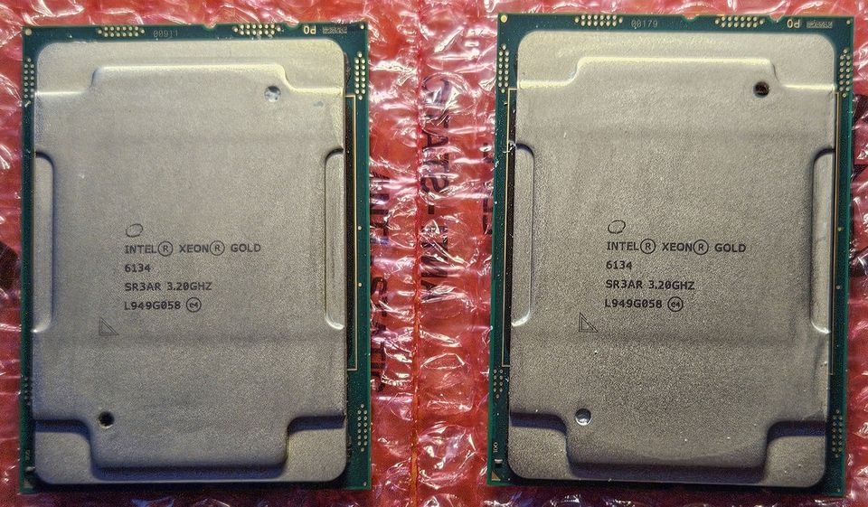 Intel XEON GOLD 6134