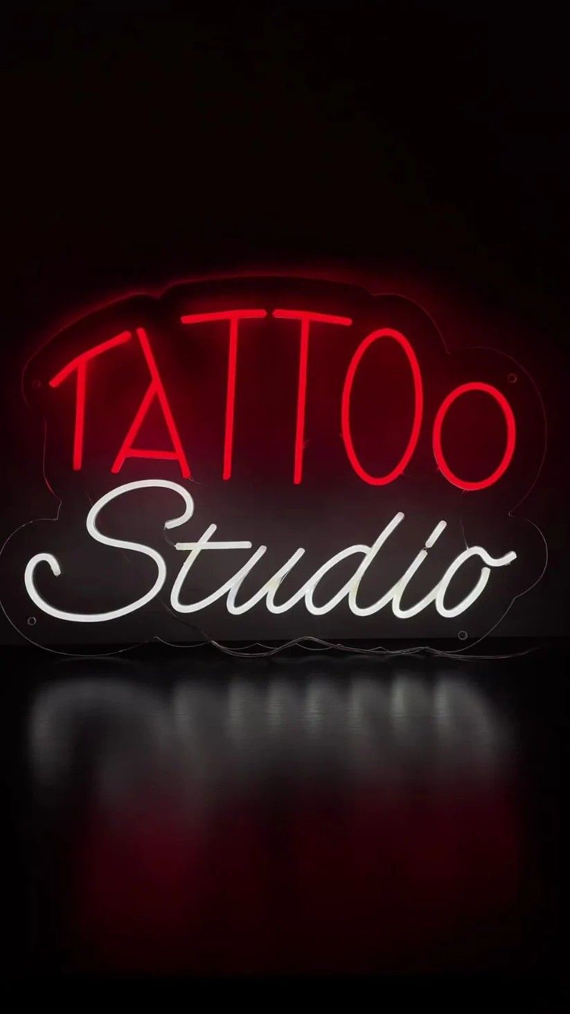 Tattoo Studio Valokyltti Theartneonista