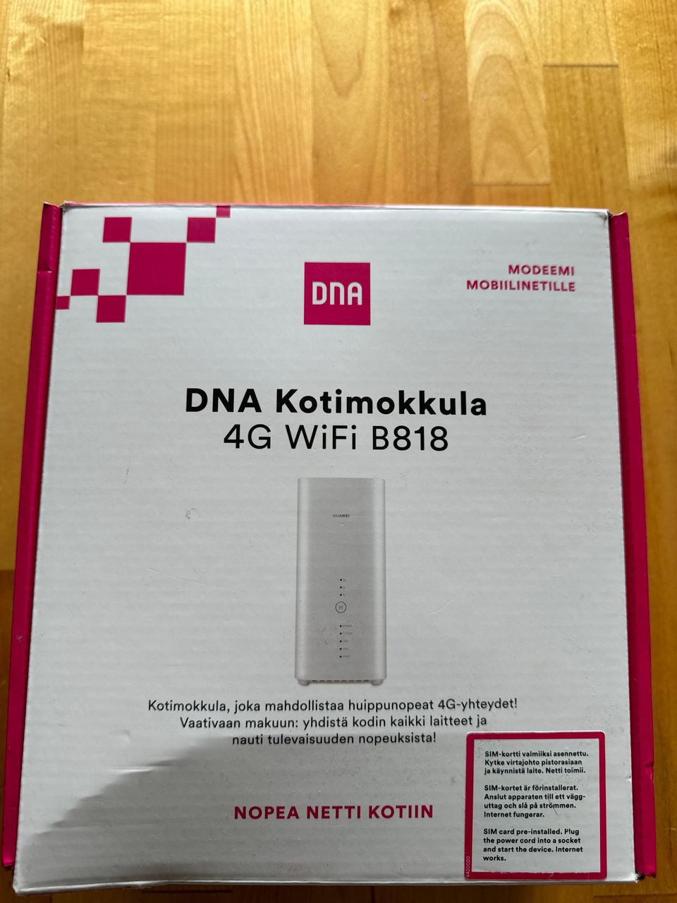 Dna 4G WiFi B818 kotimokkula