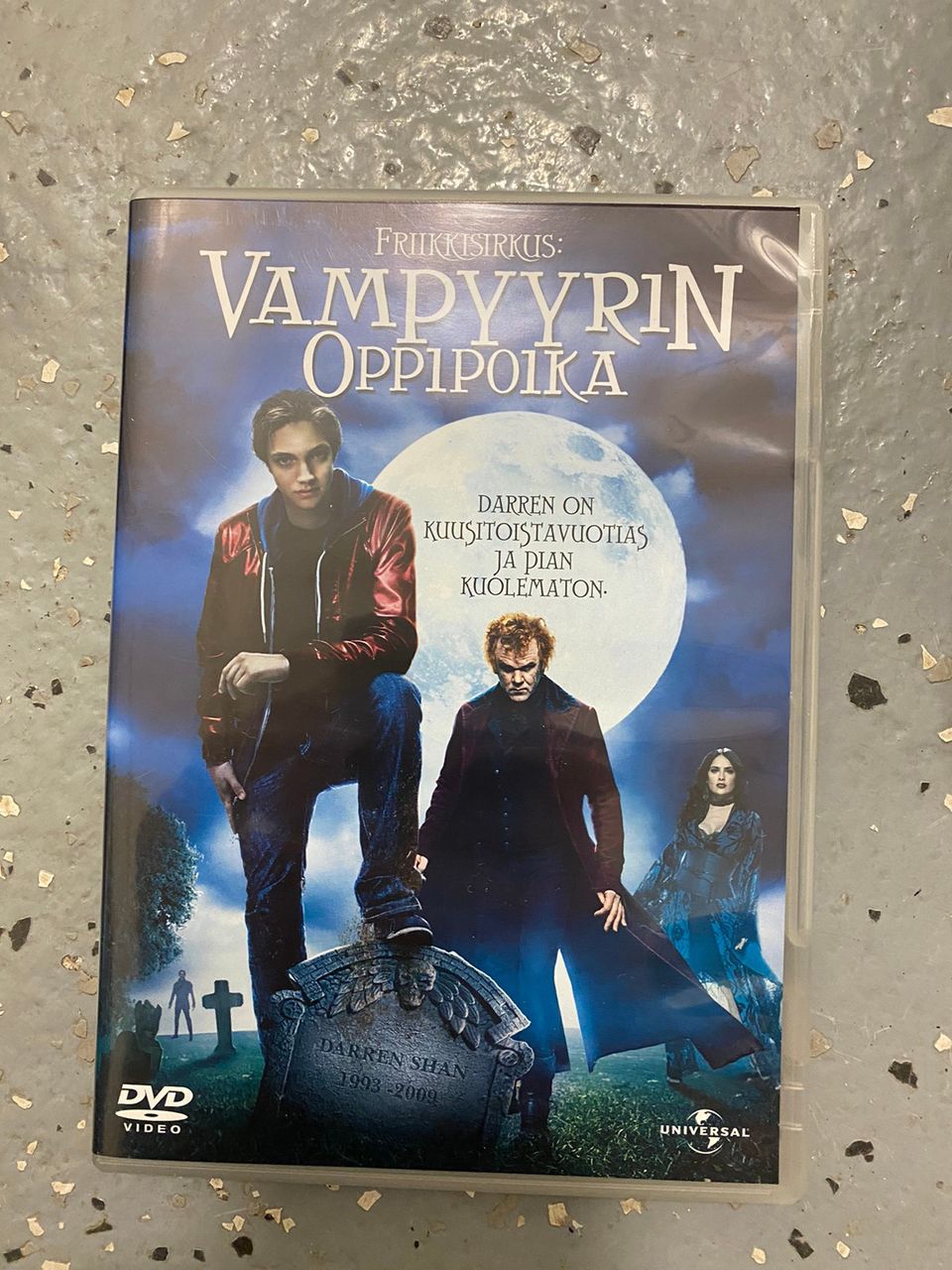 Vampyyrin oppipoika dvd