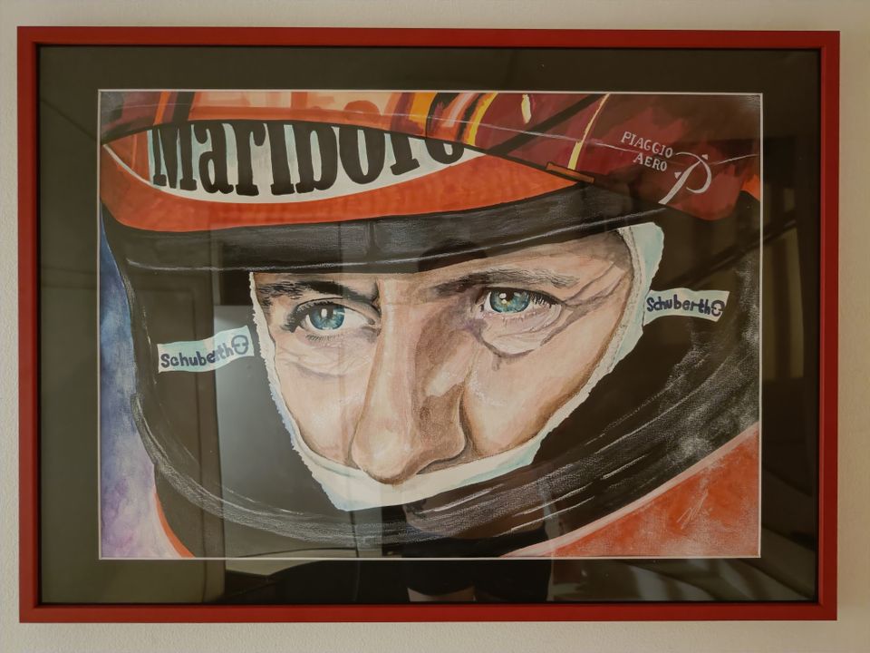 Michael Schumacher maalaus