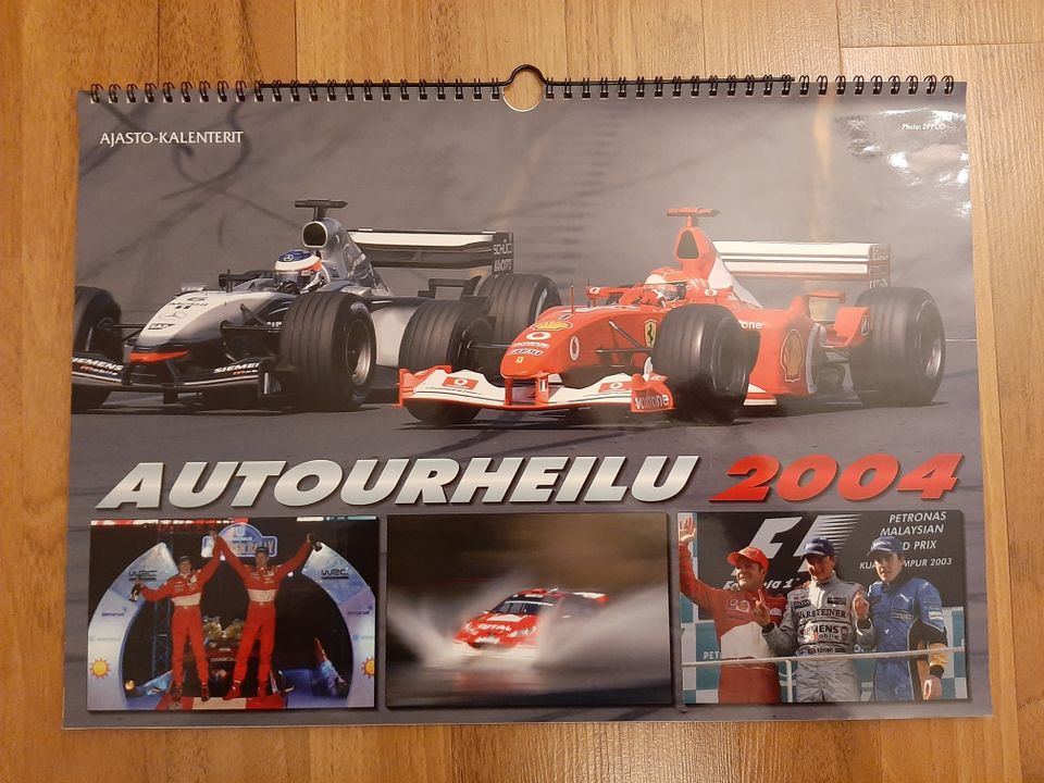 Formula 1 kalenteri 2004.