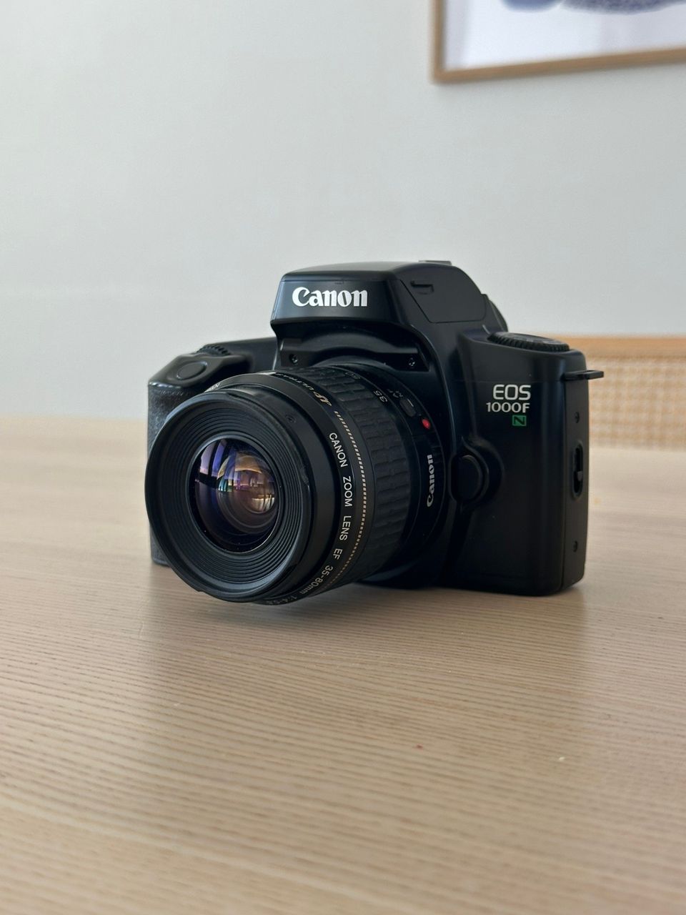 Canon  EOS 1000FN & 35-80mm linssi