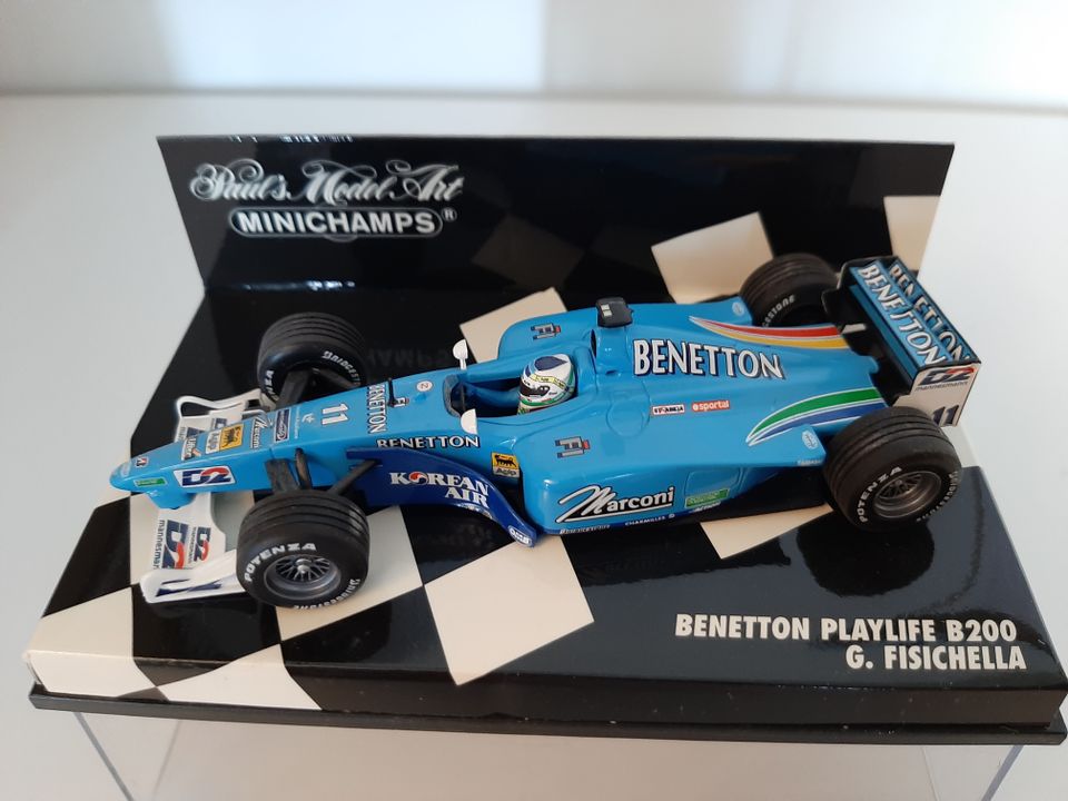 Formula 1 pienoismalli 2000 Benetton.