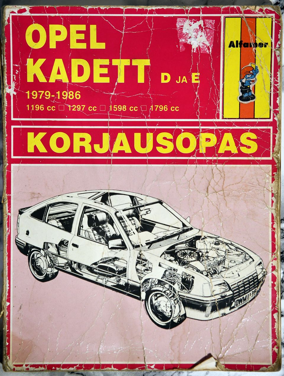 Opel Kadett D ja E korjausopas