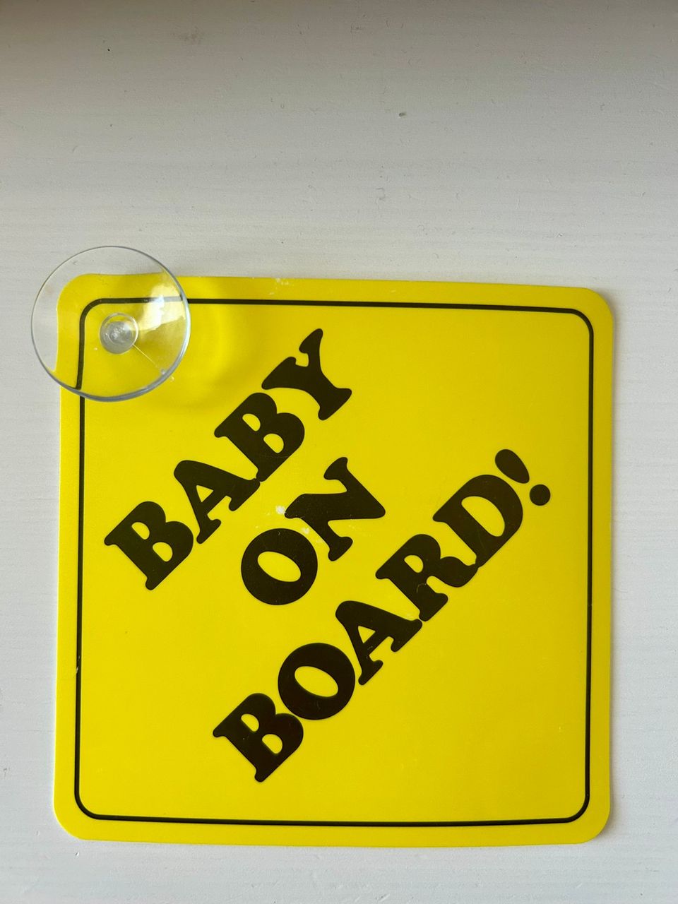 Baby on board -imukuppikyltti x2