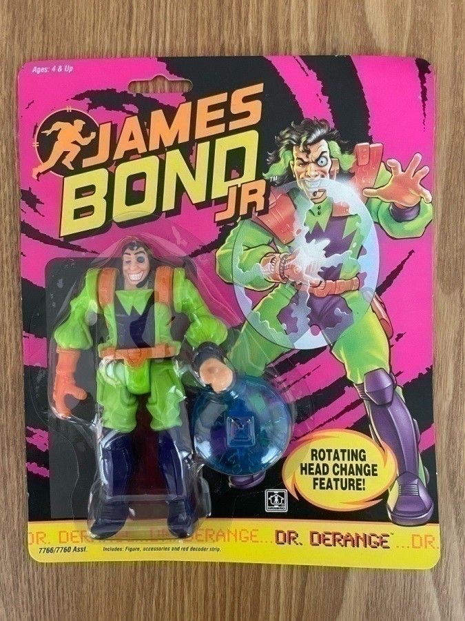 James Bond jr Dr Derange Hasbro