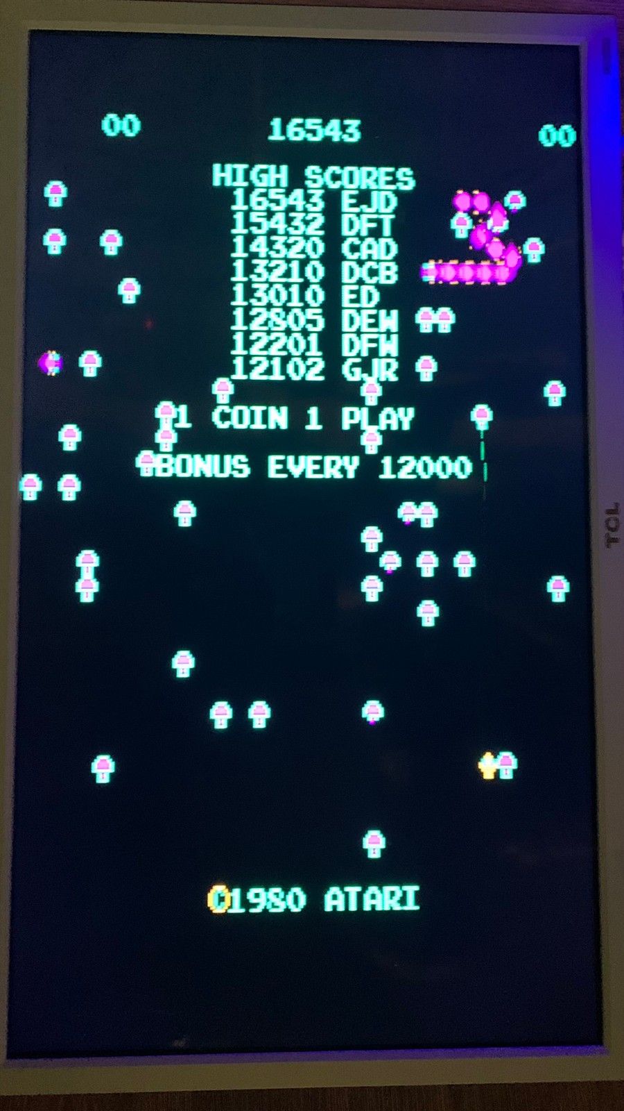 Atari Centipede videopeli