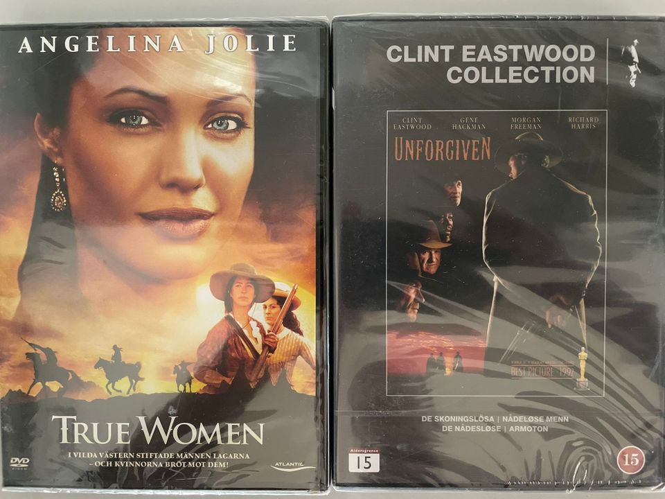 WESTERN 2 x DVD UUDET MUOVIPAKKAUKSESSA