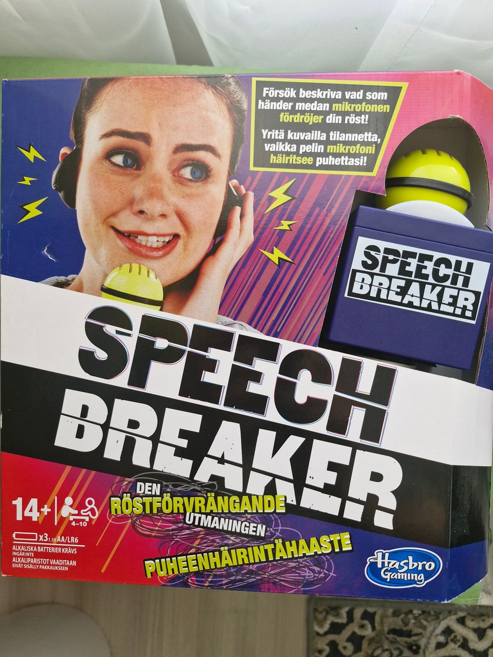 Speech breaker uusi lautapeli