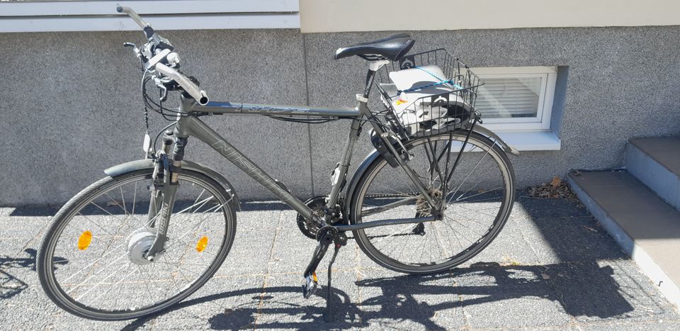Nishiki RH-75 pyörästä tehty sähköpyörä
