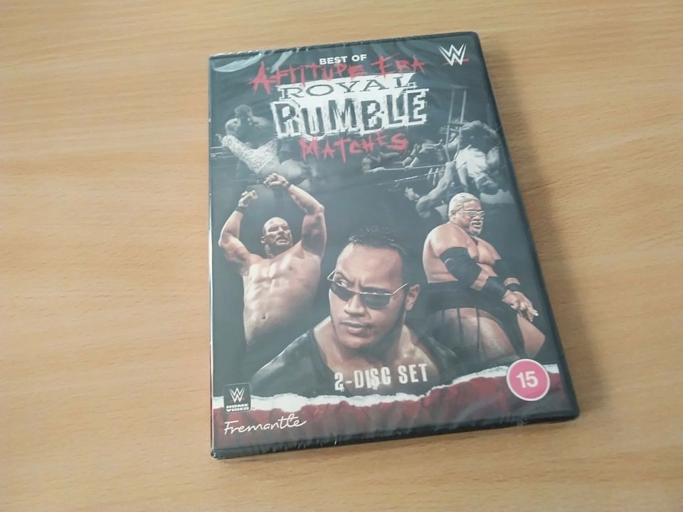 WWE Best Of Attitude Era Royal Rumble Matches dvd