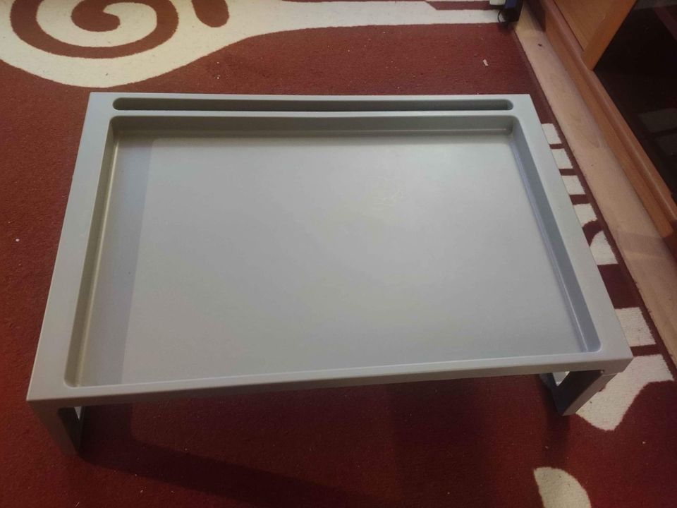 Ikea Grey Bed Table