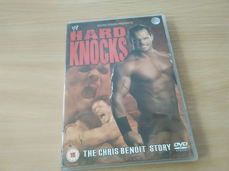 WWE Chris Benoit Hard Knocks the Chris Benoit story dvd