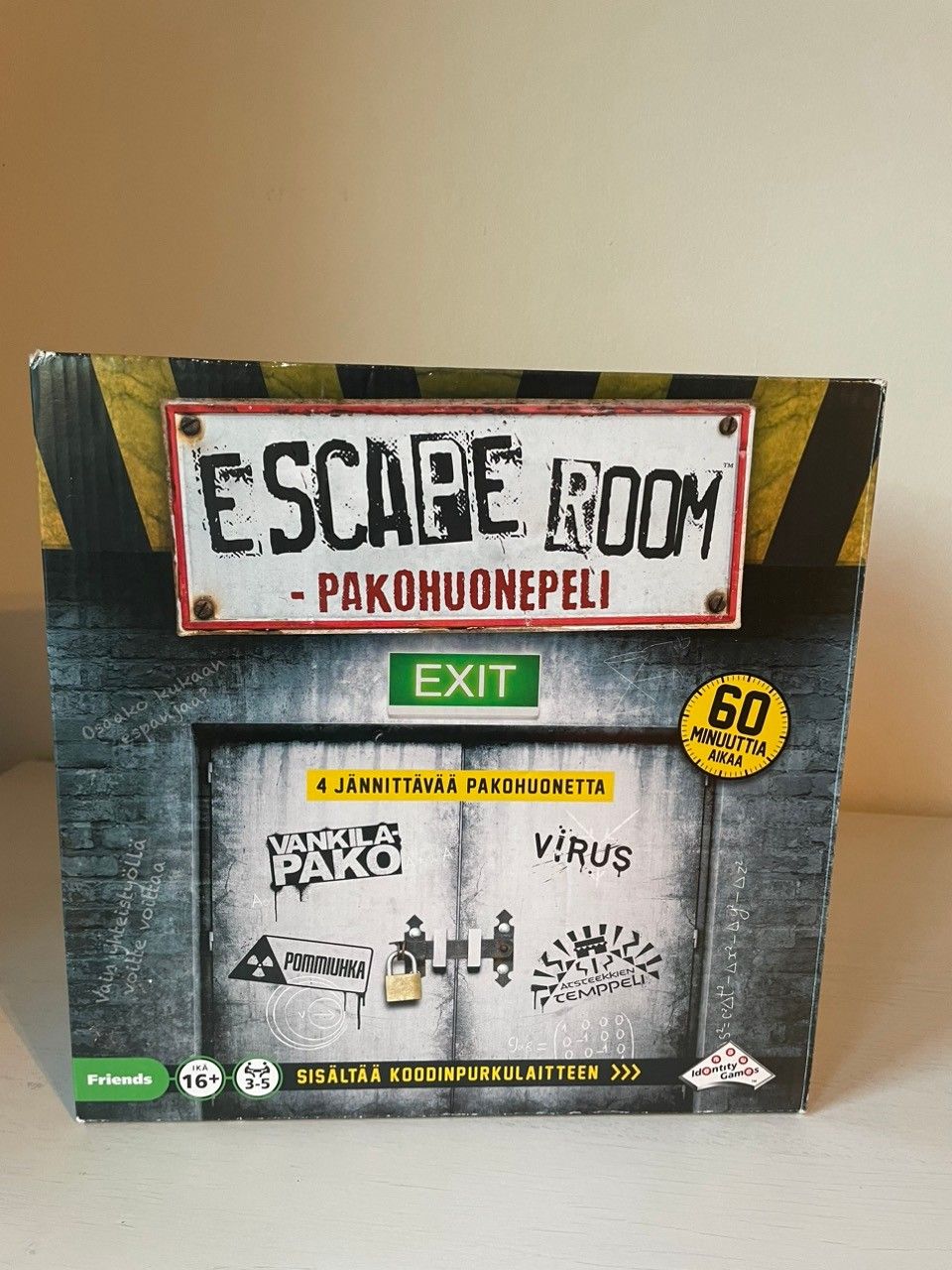 escape room -pakohuonepeli