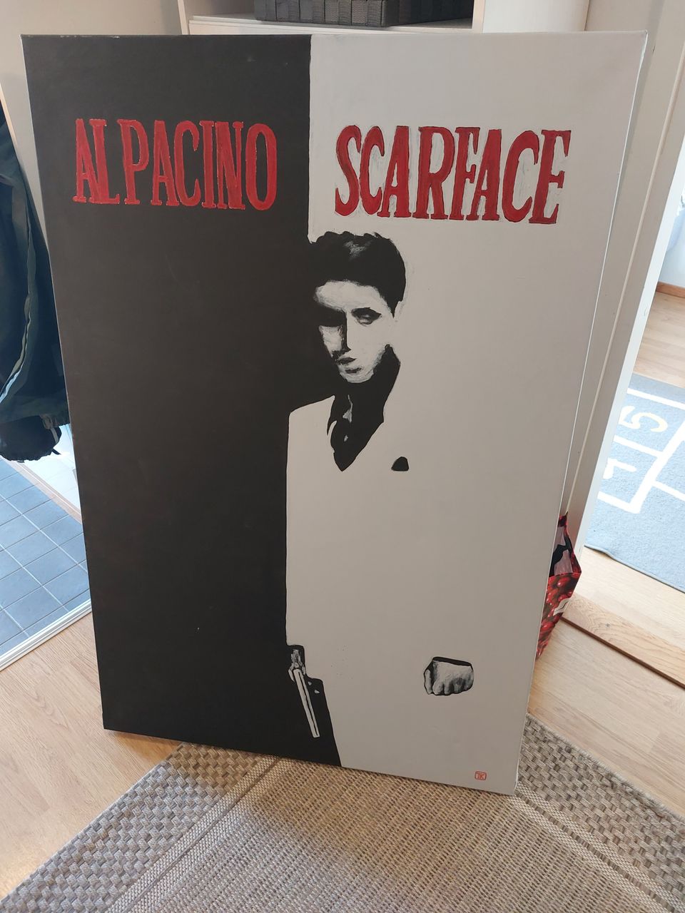 Scarface taulu 100×70