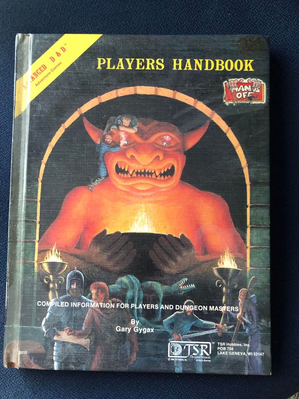 Advanced Dungeons & Dragons Players Handbook 1978