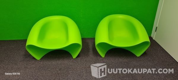 UPEAT italialaiset Lovely tuolit Design Marco Maran 2kpl Limen vihreät