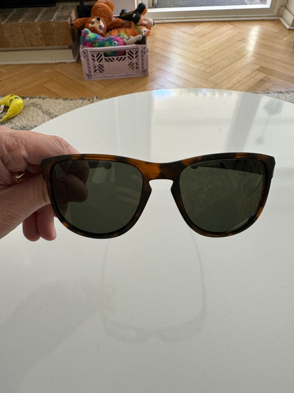 Oakley sunglasses.