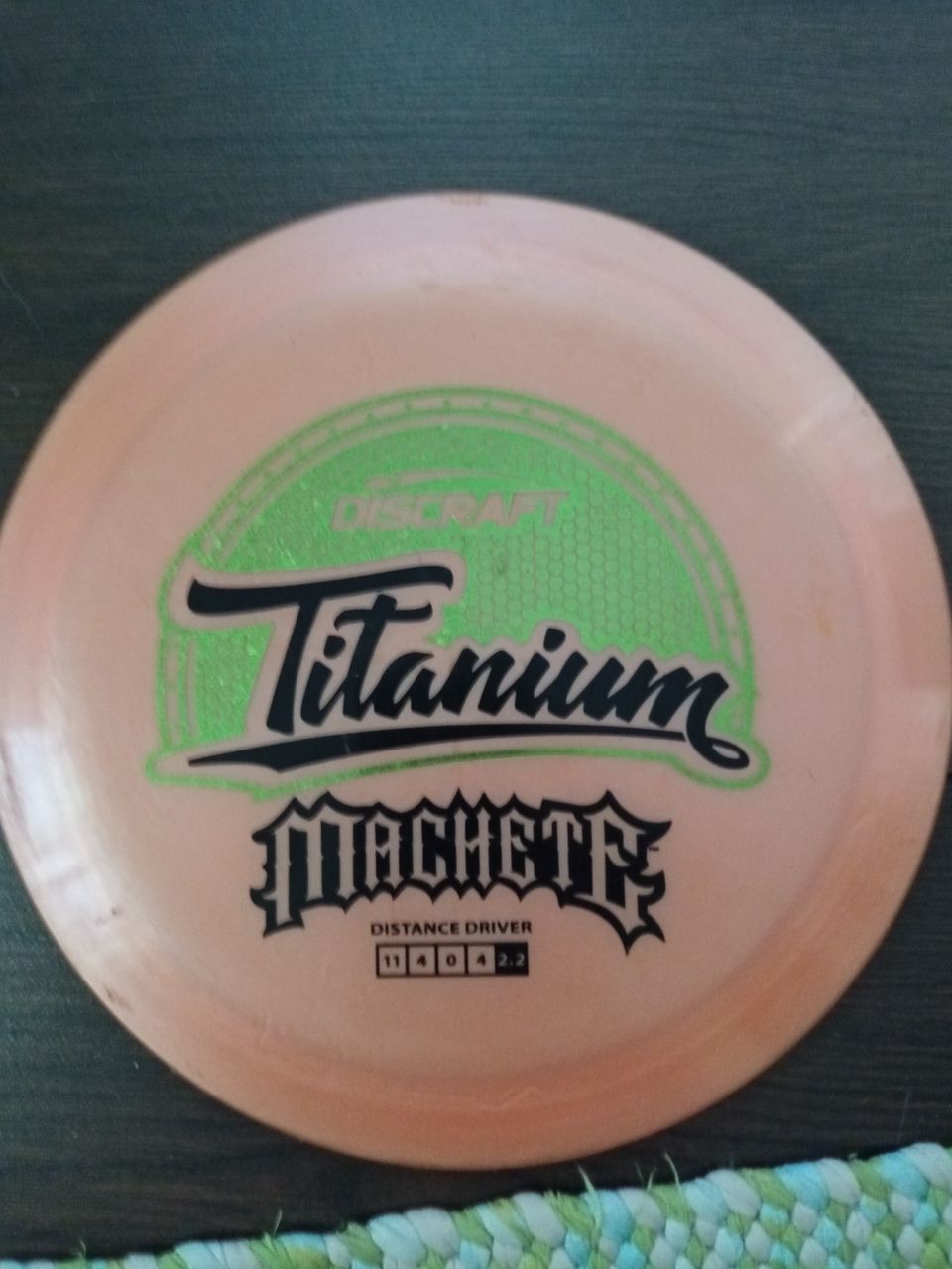 Titanium frisbee