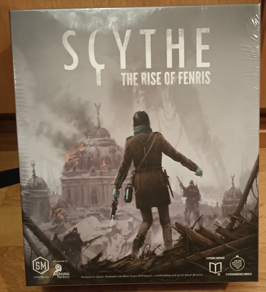Scythe: The Rise of Fenris lautapelin lisäosa