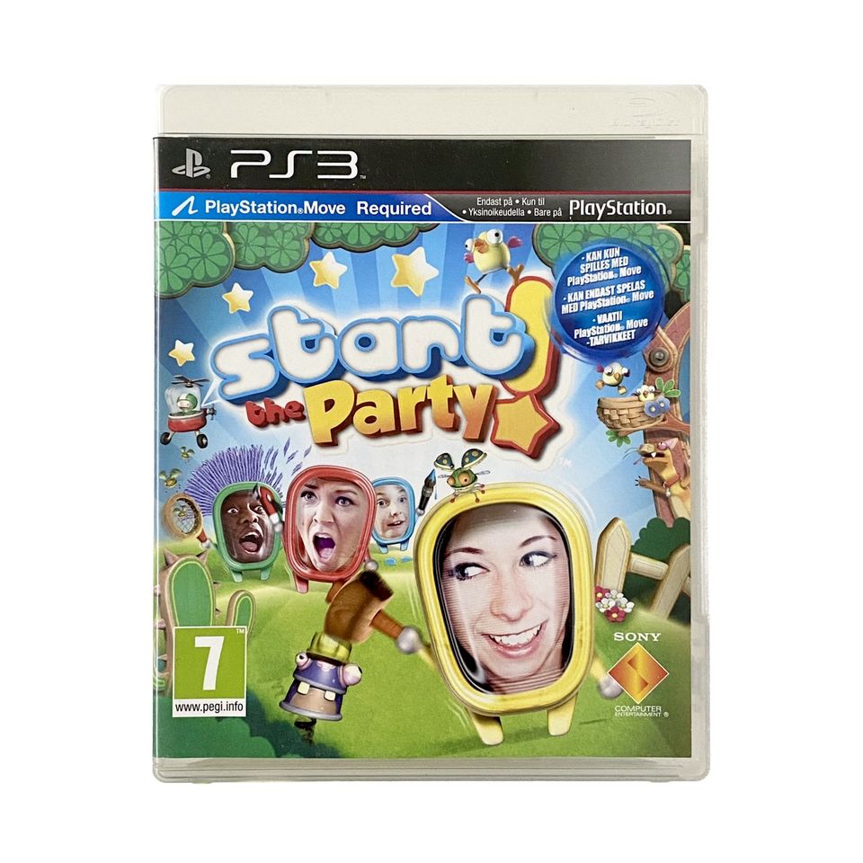 ⭐️🎮 Start The Party - PS3 💥+löytyy paljon muita pelejä