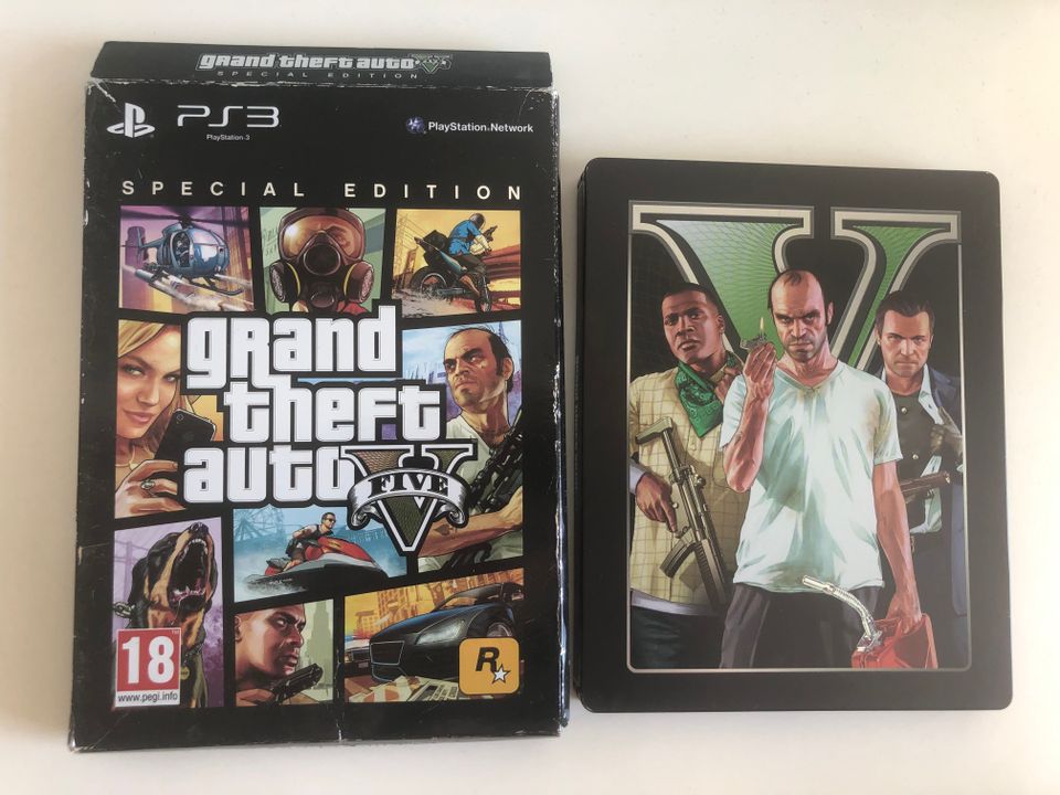 Grand Theft Auto V GTA 5 Special Edition PS3