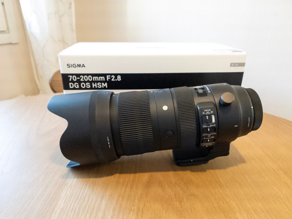 Sigma 70-200mm F/2.8 DG HSM OS Sport, Canon