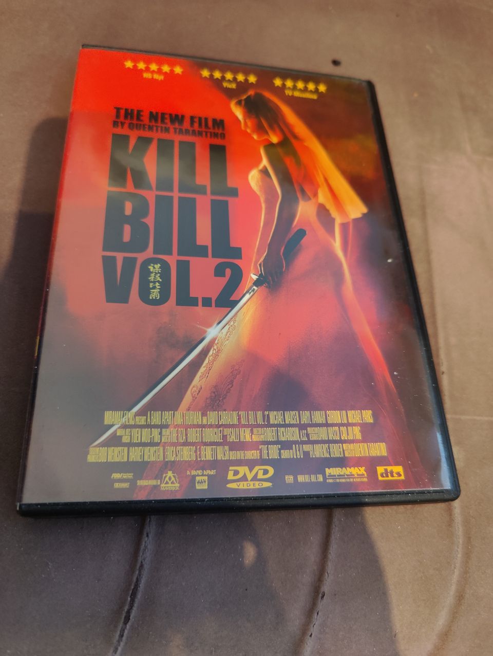 Kill Bill vol. 2 elokuva DVD
