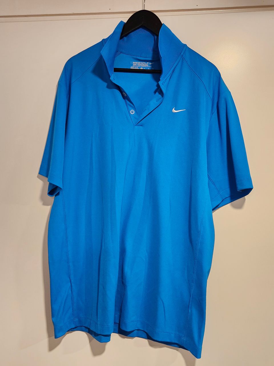 Nike Dri-fit, XL turkoosi golfpaita
