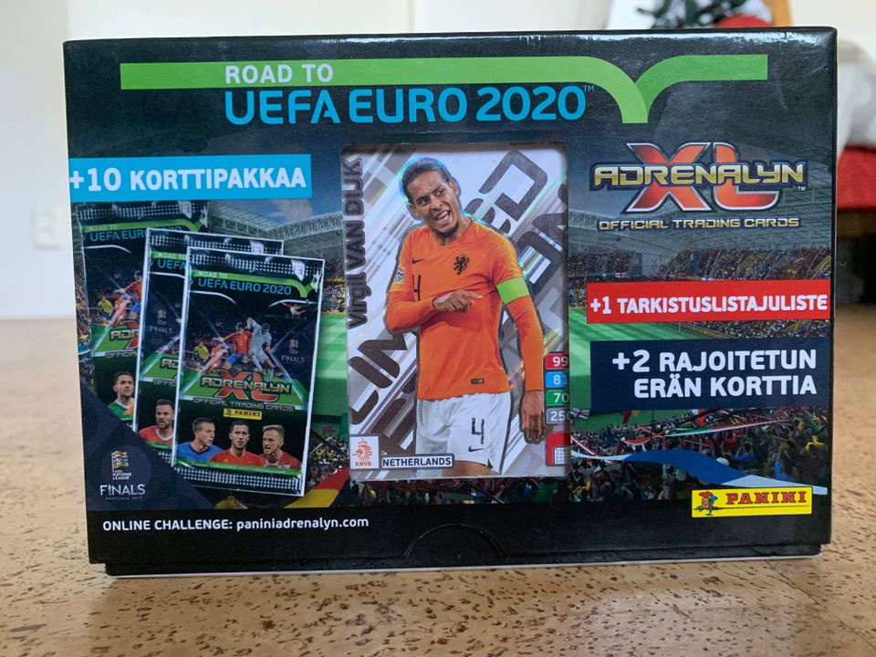 Road to UEFA Euro 2020 jalkapallokortteja