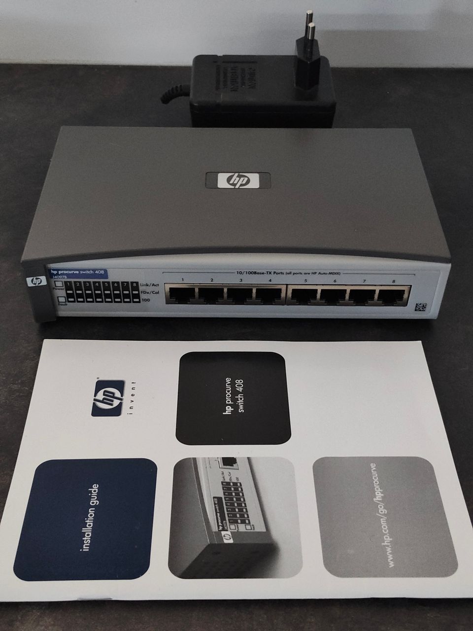 HP ProCurve Switch 408 (J4097B) ethernet-reititin
