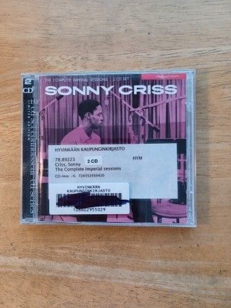 Sonny Criss: The Complete Imperial Sessions. 2 cd.