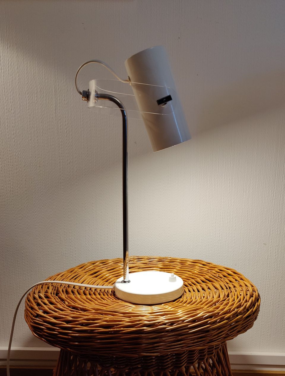 Marimekko decembre interior Design Taisto Kuha pöytävalaisin 70's table lamp