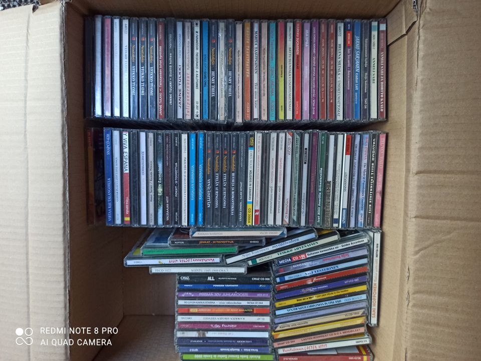 cd- levyjä