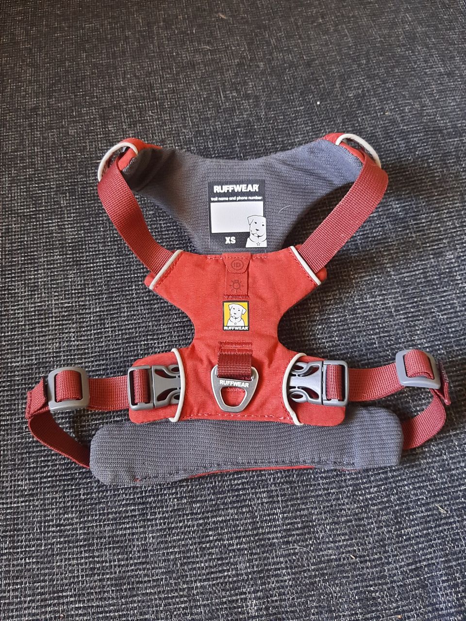 Ruffwear front range valjaat koko xs