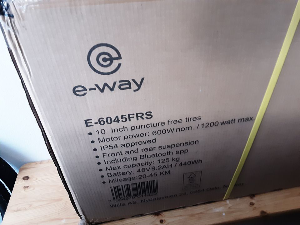 E - WAY  e 6045 frs messutarjous