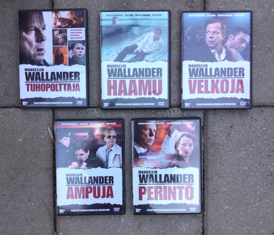 Wallander elokuvat, 5kpl