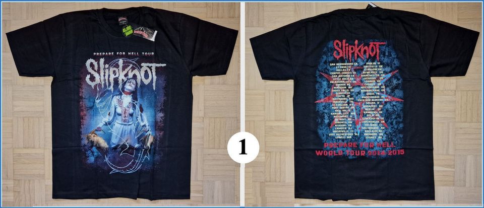 Slipknot T-paitoja