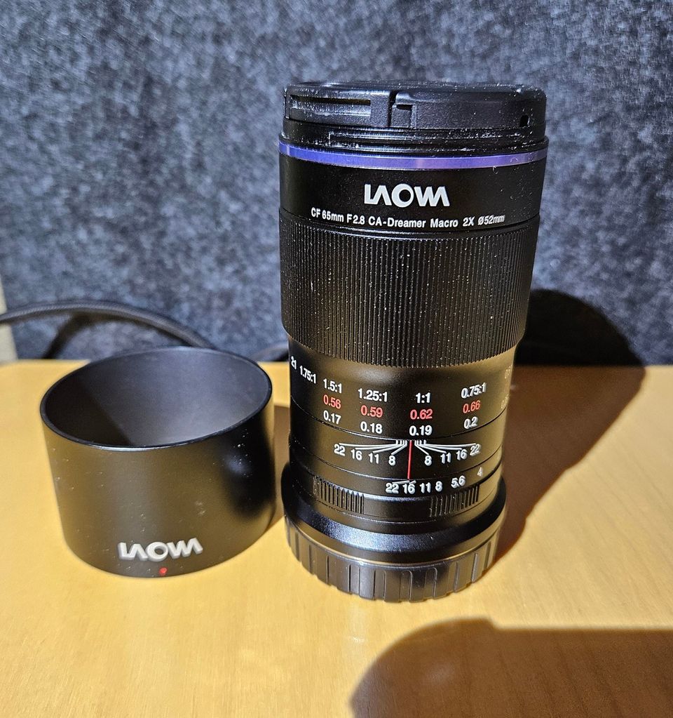 Laowa 65mm f/2.8 2X Ultra Macro (EOS-M)